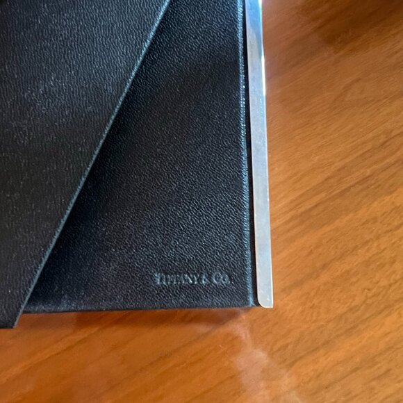 RARE Tiffany & Co. Sterling Silver Picture Frame with Engraved Leaves 4x6 - Picture 4 of 5